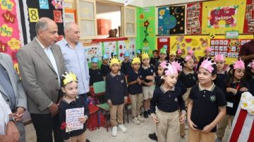 محافظ المنيا يتابع انتظام العملية التعليمية بمدارس بنى مزار محافظ المنيا يتابع انتظام العملية التعليمية بمدارس بنى مزار