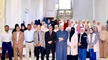 الأعلى للشئون الإسلامية يطلق المعسكر التثقيفي الأول لطالبات جامعة الأزهر الأعلى للشئون الإسلامية يطلق المعسكر التثقيفي الأول لطالبات جامعة الأزهر