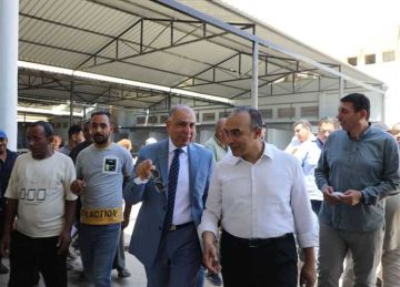 تمهيدا لافتتاحه خلال أيام.. توجيهات بسرعة استكمال الأعمال بمجمع المواقف المطور بالمنيا تمهيدا لافتتاحه خلال أيام.. توجيهات بسرعة استكمال الأعمال بمجمع المواقف المطور بالمنيا