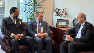 مصر والدومينيكان تبحثان تعزيز التعاون في الطيران على هامش اجتماعات الإيكاو مصر والدومينيكان تبحثان تعزيز التعاون في الطيران على هامش اجتماعات الإيكاو