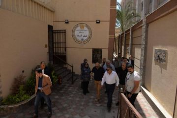 محافظ الدقهلية خلال تفقد حمام سباحة الجلاء: مشروع قومي لاكتشاف الموهوبين