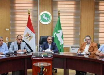 محافظ الشرقية يستعرض مستجدات مشروع إنشاء مستشفى الرمد الجديد بالزقازيق