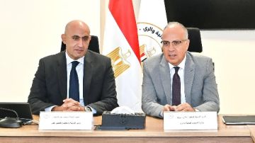 وزيرا الري والتعليم يبحثان إنشاء مدارس فنية مهنية لتكنولوجيا الري وزيرا الري والتعليم يبحثان إنشاء مدارس فنية مهنية لتكنولوجيا الري