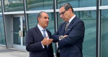 وزير الخارجية يلتقى مع نظيره القبرصى على هامش أعمال الجمعية العامة فى نيويورك