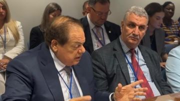 أبو العينين لمندوب إسرائيل ببرلمان المتوسط: أنتم تتحدثون عن سوريا .. لماذا ذهبتم 400 كم للداخل ؟ اتركوها وشأنها