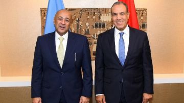 وزير الخارجية يلتقي الأمين العام لمجلس التعاون لدول الخليج العربية على هامش أعمال الجمعية العامة للأمم المتحدة