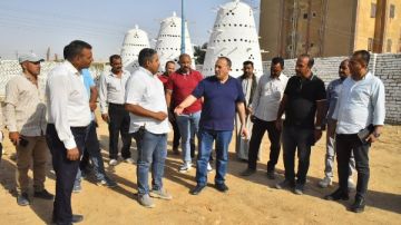 في إطار مبادرة المليون طائر .. محافظ أسيوط يتفقد مزرعة التكتلات الاقتصادية بساحل سليم