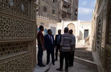 محافظ الدقهلية يتفقد أعمال تطوير ضريح الشيخ الشعراوي بميت غمر محافظ الدقهلية يتفقد أعمال تطوير ضريح الشيخ الشعراوي بميت غمر