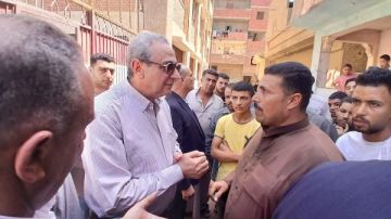 استجابة لشكاوى المواطنين.. محافظ الغربية في جولة ميدانية داخل عزبة أبو وافي بالمحلة استجابة لشكاوى المواطنين.. محافظ الغربية في جولة ميدانية داخل عزبة أبو وافي بالمحلة