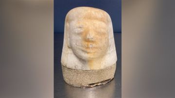 الحكومة الأمريكية تصادر 14 قطعة أثرية مصرية مهربة بينها تمثال قيمته 6 ملايين دولار الحكومة الأمريكية تصادر 14 قطعة أثرية مصرية مهربة بينها تمثال قيمته 6 ملايين دولار