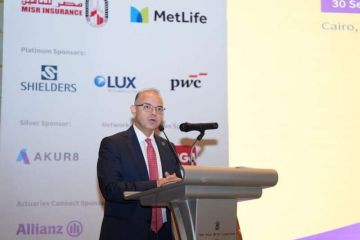 الدكتور محمد فريد رئيس هيئة الرقابة المالية يلتقي طلاب ودارسي العلوم الاكتوارية في ختام منتدى الاكتواريين (SOA)