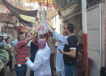 بيطري المنيا: ضبط لحوم غير صالحة للاستهلاك الآدمي ولحوم مذبوحة خارج السلخانة