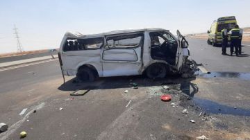 حادث تصادم عنيف.. مصرع وإصابة 8 أشخاص بالعوايد شرقي الإسكندرية