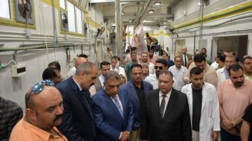 محافظ الدقهلية يفتتح مجزر دكرنس المطور بتكلفة 30 مليون جنيه محافظ الدقهلية يفتتح مجزر دكرنس المطور بتكلفة 30 مليون جنيه