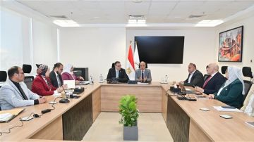 وزير الري ورئيس المركزي للتنظيم والإدارة يبحثان خطة التطوير المؤسسي وسد العجز بالوظائف