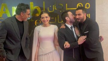 أحمد السقا أحسن ممثل عن فيلم أحمد وأحمد في مهرجان الفضائيات العربية