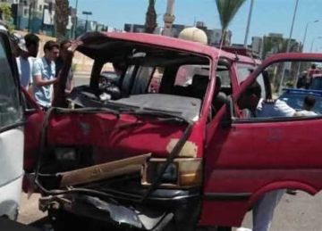 مصرع سيدة وإصابات خطيرة.. تفاصيل ضحايا حادث طريق دمياط الجديدة