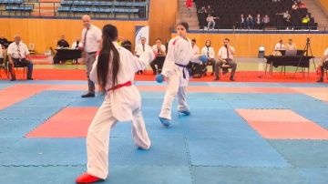 الدهراوي يشيد بقوة منافسات تجارب ناشئي الكاراتيه بجامعة حلوان الدهراوي يشيد بقوة منافسات تجارب ناشئي الكاراتيه بجامعة حلوان