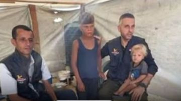 بتوجيهات الرئيس السيسي.. اللجنة المصرية تنقذ الطفل الفلسطيني جدوع وشقيقه