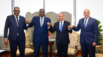 بيان مشترك صادر عن اجتماع آلية (2 2) التشاورية لوزراء الخارجية والري في مصر والسودان