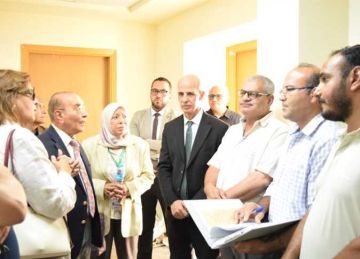 رئيس جامعة بني سويف يوجه بسرعة تشغيل مركز تأهيل الأطفال ذوي الإعاقة رئيس جامعة بني سويف يوجه بسرعة تشغيل مركز تأهيل الأطفال ذوي الإعاقة