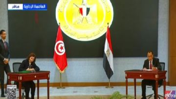 مدبولي ونظيرته التونسية يوقعان اجتماعات اللجنة العليا المشتركة بالعاصمة الإدارية