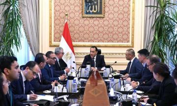 رئيس الوزراء يلتقي رئيس شركة إيليت سولار الصينية المصنعة لمكونات محطات الطاقة الشمسية والرياح