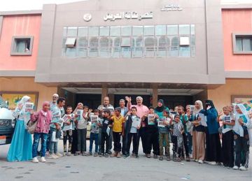 قصر ثقافة العريش يستضيف أطفال مدينة الحسنة قصر ثقافة العريش يستضيف أطفال مدينة الحسنة