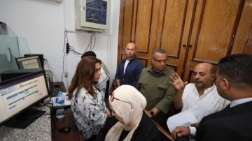 التنمية المحلية: رفع كفاءة العمل بالحملة الميكانيكية بمدينة دهب وانجاز ملف التصالح صور