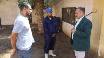 رئيس مياه الغربية يتفقد مشروعات تنموية بقرية مركز زفتي لرفع كفاءتها ..صور