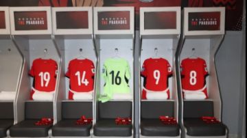 شاهد.. غرفة ملابس منتخب مصر قبل مواجهة إثيوبيا في التصفيات المؤهلة لكأس العالم 2026 شاهد.. غرفة ملابس منتخب مصر قبل مواجهة إثيوبيا في التصفيات المؤهلة لكأس العالم 2026