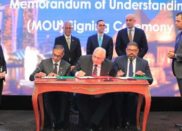 وزيرا التعليم والاستثمار يشهدان توقيع مذكرة تفاهم بين الأكاديمية الوطنية للعلوم والمهارات (NASS) بمصر وخدمات التعليم التقني (ITEES) بسنغافورة