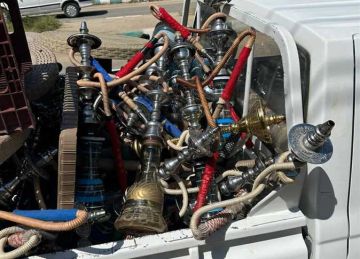 حملة مكبرة لمصادرة الشيشة من أكشاك الشباب المؤجرة في الوادي الجديد