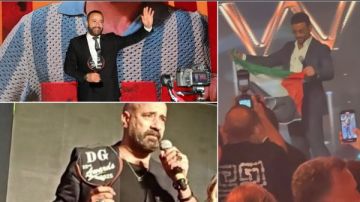 أبرز لقطات حفل دير جيست 2025 أحمد سعد يدعم فلسطين.. والسقا يشكر أولاده أبرز لقطات حفل دير جيست 2025 أحمد سعد يدعم فلسطين.. والسقا يشكر أولاده