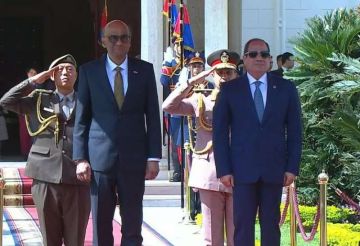 الرئيس السيسي يستقبل نظيره السنغافوري بقصر الاتحادية