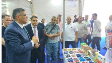 محافظ الجيزة يتابع التجهيزات النهائية لافتتاح معرض أهلا مدارس الرئيسي بحي العمرانية محافظ الجيزة يتابع التجهيزات النهائية لافتتاح معرض أهلا مدارس الرئيسي بحي العمرانية