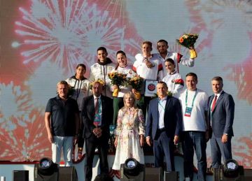 مصر تتوج بفضية كأس الاتحاد للخماسي الحديث بموسكو