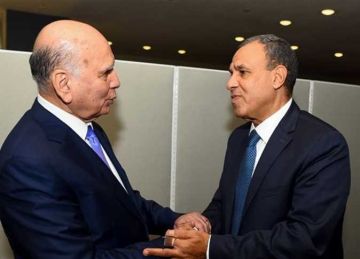 وزيرا خارجية مصر والعراق يؤكدان رفضهما العدوان الإسرائيلي على غزة والضفة