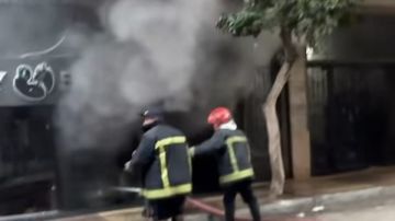 حريق يلتهم معرض دراجات بمنطقة باكوس شرق الإسكندرية.. والحماية المدنية تتدخل