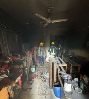 الحماية المدنية تسيطر على حريق شقة سكنية بمنطقة الظاهر الحماية المدنية تسيطر على حريق شقة سكنية بمنطقة الظاهر