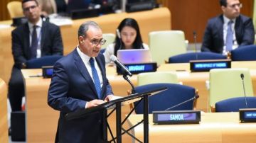 وزير الخارجية يشارك في الاجتماع رفيع المستوى للاحتفال باليوم العالمي للقضاء على الأسلحة النووية وزير الخارجية يشارك في الاجتماع رفيع المستوى للاحتفال باليوم العالمي للقضاء على الأسلحة النووية