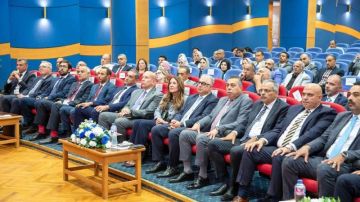 جولة تفقدية للوفد الأمريكي بميناء شرق بورسعيد للتعرف على الفرص الاستثمارية المتاحة