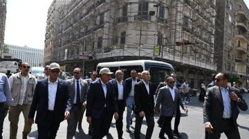 رئيس الوزراء يتفقد مشروع تحسين الصورة البصرية للقاهرة الخديوية