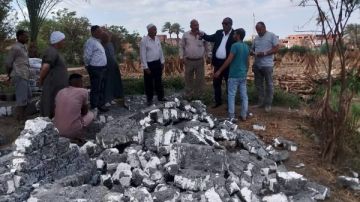 حملات مكبرة لإزالة التعديات بالبناء المخالف بالشرقية