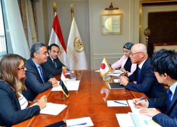 وزير التموين يلتقي سفير اليابان بالقاهرة لبحث تعزيز فرص الاستثمار والتعاون المشترك