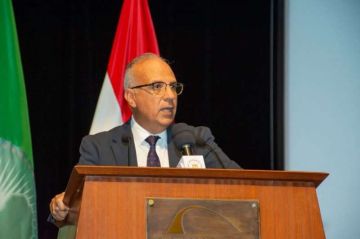 الدكتور سويلم: تحديات ندرة المياه وتغير المناخ والتنمية المستدامة تتطلب التعاون بين الدول للتعامل معها