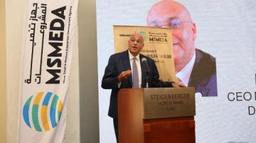 باسل رحمي: تقديم خدمات فنية متنوعة لتطوير مهارات أصحاب المشروعات باسل رحمي: تقديم خدمات فنية متنوعة لتطوير مهارات أصحاب المشروعات