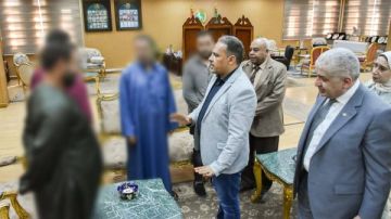 حماة الوطن يدعم أسر ضحايا ومصابي انهيار عقار شارع مولد النبي بالزقازيق