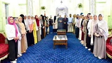 لأول مرة.. الأعلى للشئون الإسلامية ينظم المعسكر الأول لطالبات جامعة الأزهر لأول مرة.. الأعلى للشئون الإسلامية ينظم المعسكر الأول لطالبات جامعة الأزهر