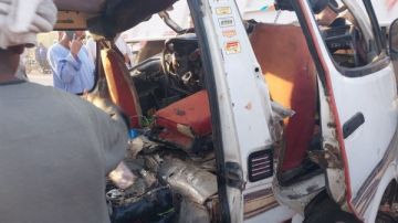 إصابة شخصين في انقلاب سيارة بطريق الغردقة رأس غارب